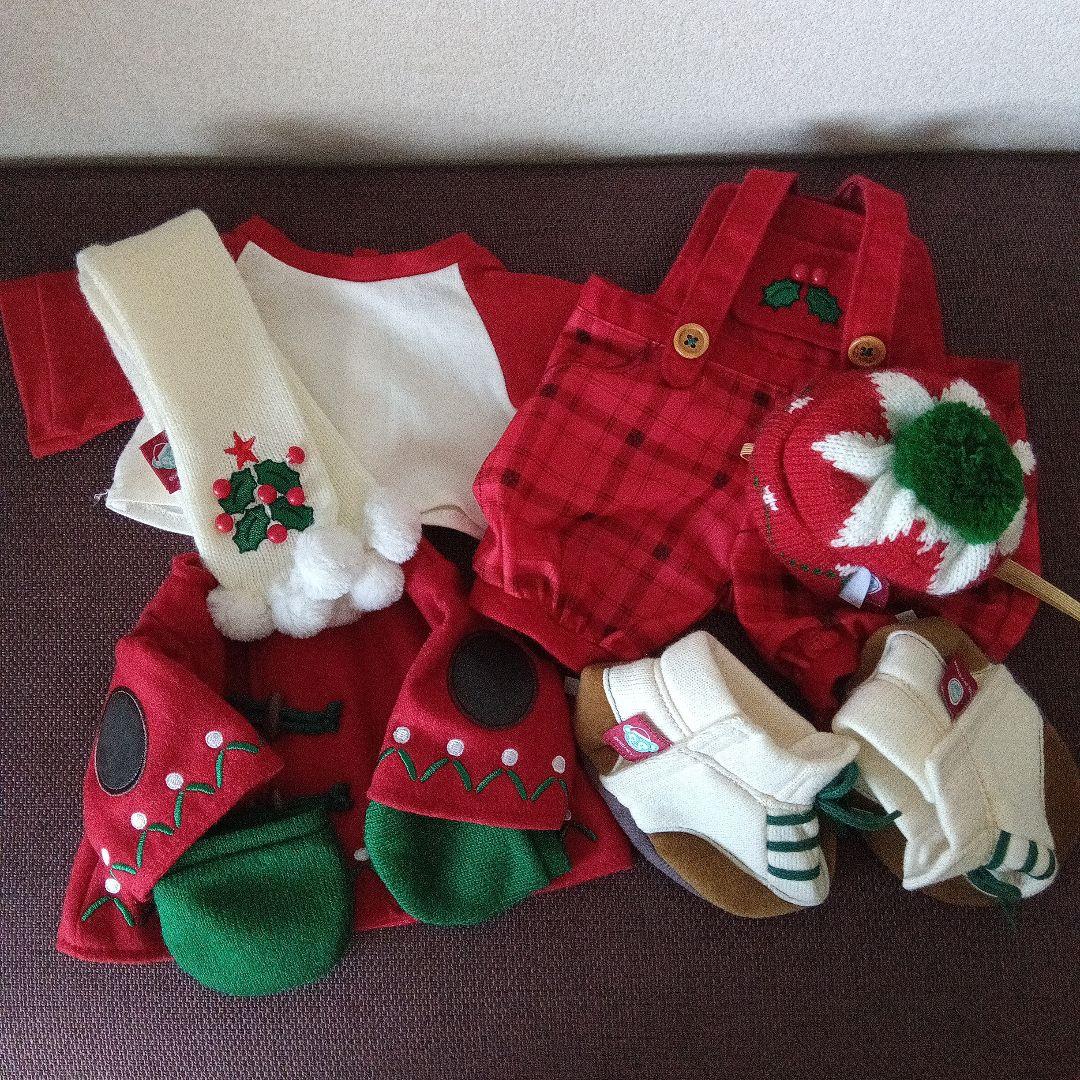 ダッフィー シェリーメイ ぬいぐるみ クリスマス コスチューム 服 着せ替え