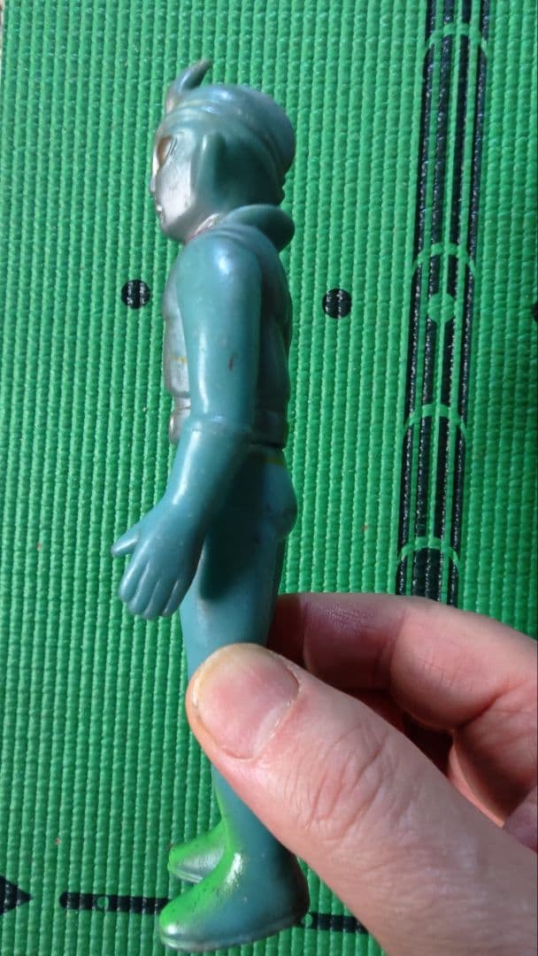 当時物　流星人間ゾーン　ソフビフィギュア　メーカー不明品　昭和レトロ