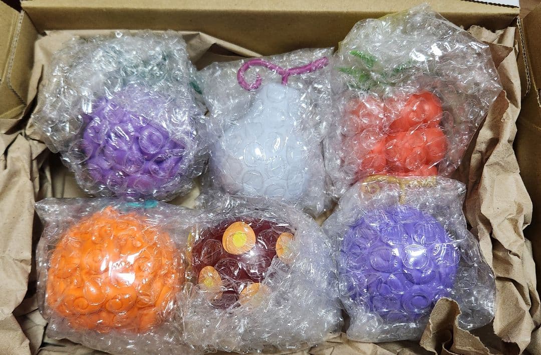 悪魔の実コレクションフィギュア　６個セット