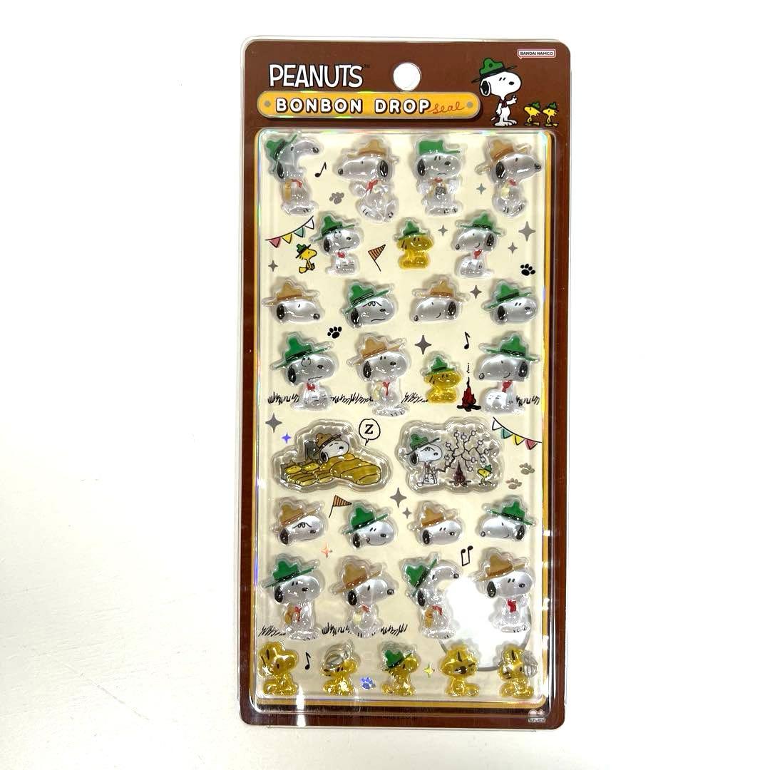 【正規品】ボンボンドロップシール　スヌーピー　4種類　コンプリート