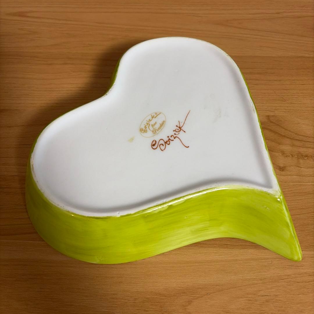 【ソワジック】【soizick】ハート型陶器　プレート