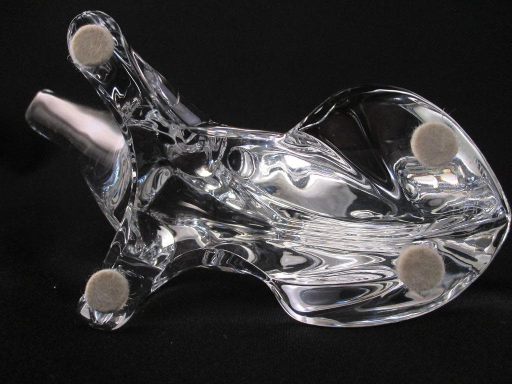 Baccarat バカラ　クリスタルガラス　イノシシ　フィギュリン　置物　美品