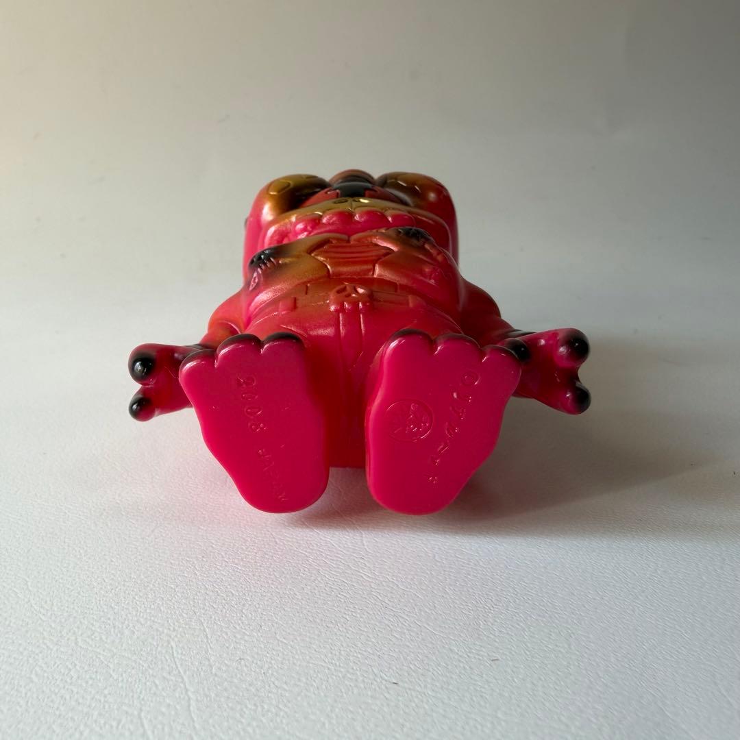 リアルヘッド　アクロカイザー　ミニ　ソフビ　フィギュア　ピンク