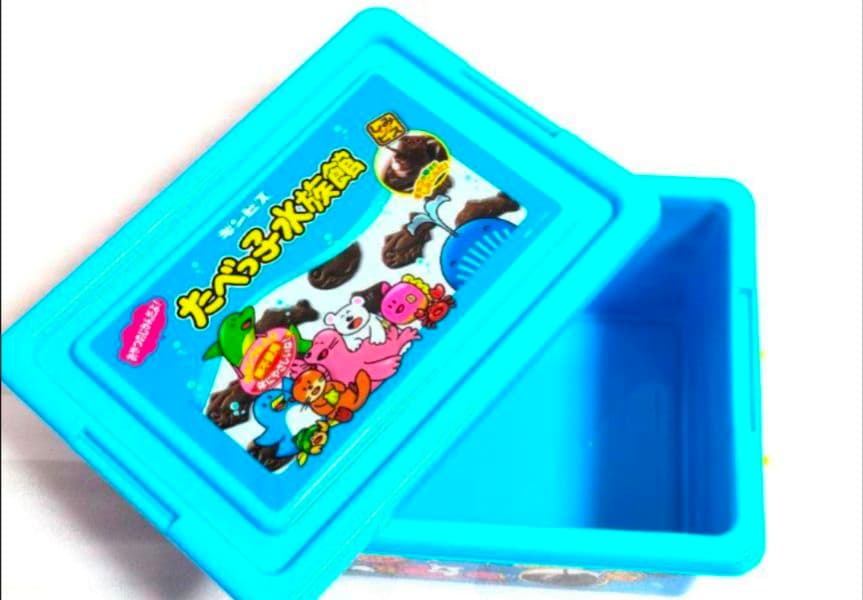 たべっ子どうぶつ トランク缶 水族館 コンテナBOX ２点 セット ③
